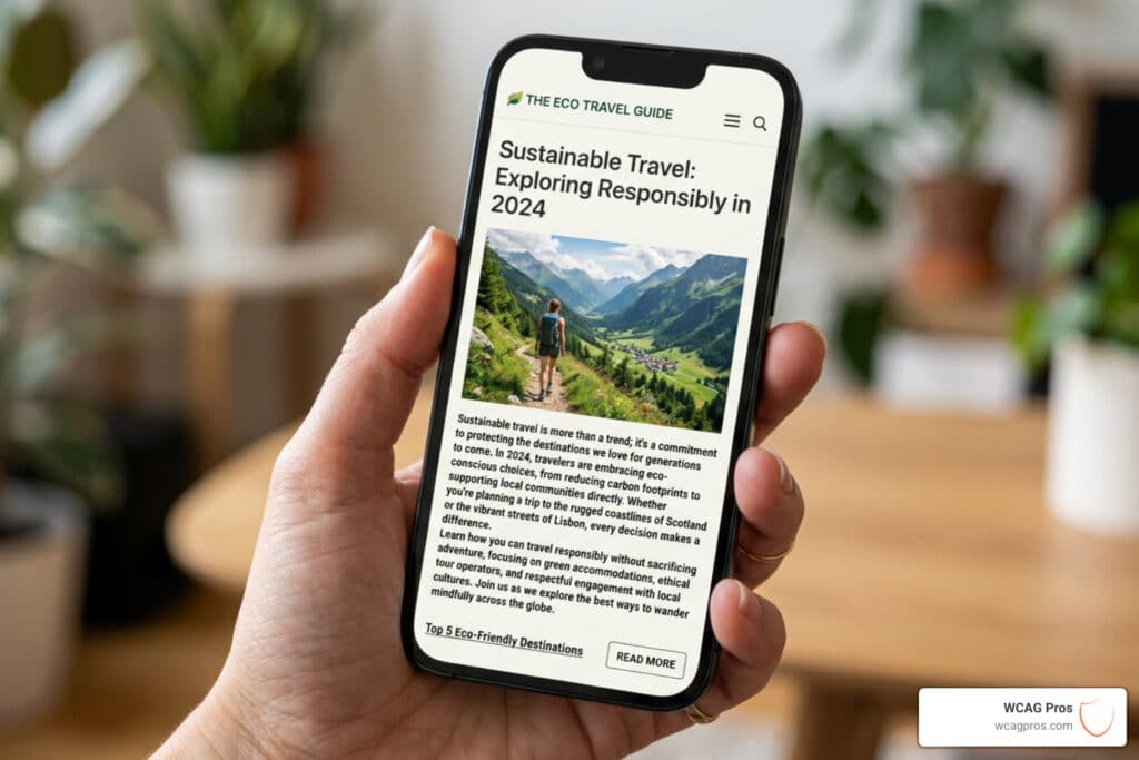 reflow responsive text check